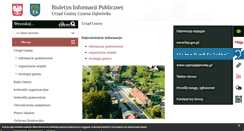 Desktop Screenshot of bip.czarnadabrowka.pl
