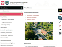 Tablet Screenshot of bip.czarnadabrowka.pl